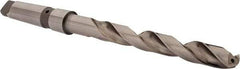 Value Collection - 47/64", 3MT 118° Point Cobalt Taper Shank Drill Bit - Bright Finish, 6-1/4" Flute Length, 10-7/8" OAL, Spiral Flute, Through Coolant - Americas Industrial Supply