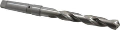 Value Collection - 1-1/16", 4MT 118° Point Cobalt Taper Shank Drill Bit - Bright Finish, 7-1/4" Flute Length, 12-7/8" OAL, Spiral Flute, Through Coolant - Americas Industrial Supply