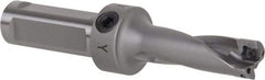 Kennametal - 1-7/8" Max Drill Depth, 3xD, 0.6252" Diam, Indexable Insert Drill - 2 Inserts, 3/4" Shank Diam, Flange Shank - Americas Industrial Supply