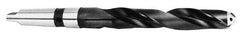 Value Collection - 49/64", 3MT 118° Point Cobalt Taper Shank Drill Bit - Bright Finish, 6-3/8" Flute Length, 11" OAL, Spiral Flute, Through Coolant - Americas Industrial Supply