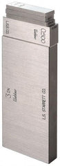 Starrett - 0.25" Rectangular Steel Gage Block - Accuracy Grade 0 - Americas Industrial Supply