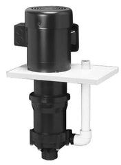 Finish Thompson - 1/3 HP, 39 Shut Off Feet, PVDF, Carbon and Viton Magnetic Drive Pump - 1 Phase - Americas Industrial Supply