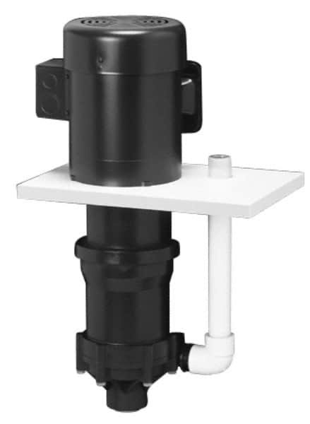 Finish Thompson - 1 HP, 65 Shut Off Feet, Polypro, Carbon and Viton Magnetic Drive Pump - 3 Phase - Americas Industrial Supply