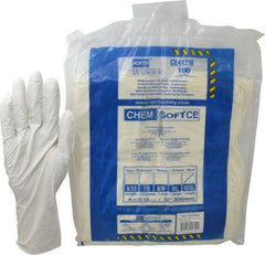 North - Pack of (100), Size XL, 4 mil, Cleanroom Grade, Powder Free Nitrile Disposable Gloves - Americas Industrial Supply