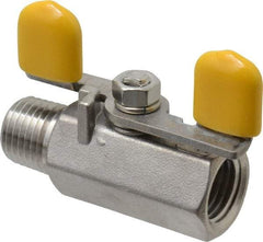 Legend Valve - Stainless Steel Ball Valve - MNPT x FNPT Ends, 800 WOG, 150 WSP - Americas Industrial Supply