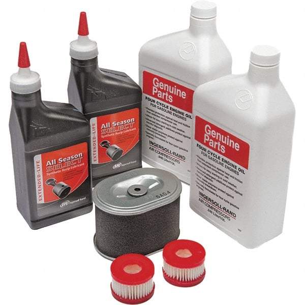 Ingersoll-Rand - 6 Piece Air Compressor Start-up Kit - For Use with SS3J5.5GH-WB - Americas Industrial Supply
