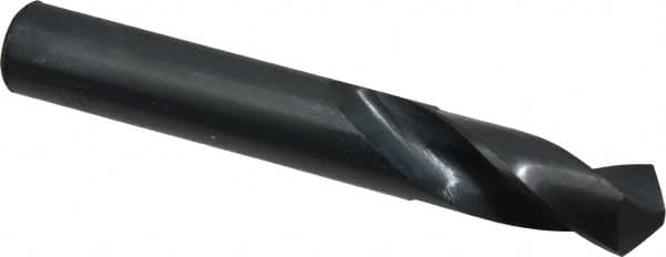 Interstate - 16.5mm 118° Spiral Flute High Speed Steel Screw Machine Drill Bit - Americas Industrial Supply