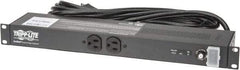 Tripp-Lite - 12 Outlets, 120 Volts, 20 Amps, 15' Cord, Power Outlet Strip - Rack Mount, 5-20 NEMA Configuration - Americas Industrial Supply