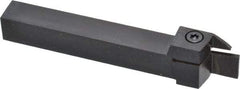 Kennametal - External Thread, 0.55" Max Depth of Cut, 3mm Min Groove Width, 5" OAL, Right Hand Indexable Grooving Cutoff Toolholder - 5/8" Shank Height x 5/8" Shank Width, A4..03.. Insert Style, A4SM Toolholder Style, Series A4 - Americas Industrial Supply