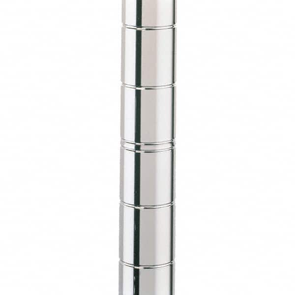 Metro - 1" Wide x 27" High x 1" Long Open Shelving Mobile Shelving Post - Americas Industrial Supply