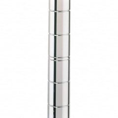 Metro - 1" Wide x 27" High x 1" Long Open Shelving Mobile Shelving Post - Americas Industrial Supply