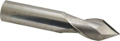 Melin Tool - 3/4" Diam, 1-1/2" LOC, 2 Flute, 60° Point Angle, Solid Carbide Drill Mill - Uncoated, 4" OAL, 3/4" Shank Diam - Americas Industrial Supply