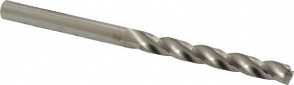 SGS - 13/64" 150° Solid Carbide Jobber Drill - Bright Finish, Right Hand Cut, Spiral Flute, Straight Shank, 3" OAL, Standard Point - Americas Industrial Supply