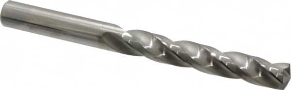 SGS - 29/64" 150° Solid Carbide Jobber Drill - Bright Finish, Right Hand Cut, Spiral Flute, Straight Shank, 4-3/4" OAL, Standard Point - Americas Industrial Supply