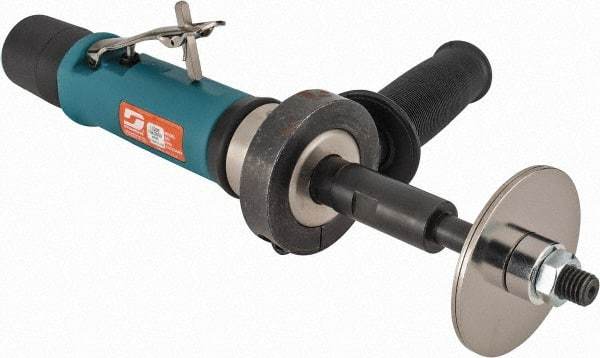 Dynabrade - 0.7 hp, 4,500 RPM Finishing Sander - 40 CFM Air Consumption, 6.21 bar Air Pressure, 1/4 NPT Inlet - Americas Industrial Supply