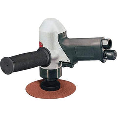 Dynabrade - 4-1/2 to 5" Disc, 8,000 RPM, Pneumatic Handheld Disc Sander - 30 CFM, 1/4 NPT Inlet, 0.7 hp, 90 psi - Americas Industrial Supply