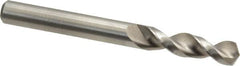 Accupro - 5/16" 130° Parabolic Flute Cobalt Screw Machine Drill Bit - Bright Finish, Right Hand Cut, 1.457" Flute Length, 3.11" OAL, Split Point, Straight Shank - Americas Industrial Supply