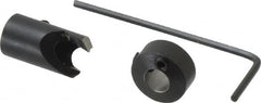 Vernon - 3/8" Cutter Diam, #2 Drill Combatibility, 1/4" Collar Thickness, Adjustable Depth Drill Countersink - Americas Industrial Supply