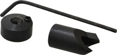 Vernon - 3/8" Cutter Diam, #7 Drill Combatibility, 1/4" Collar Thickness, Adjustable Depth Drill Countersink - Americas Industrial Supply