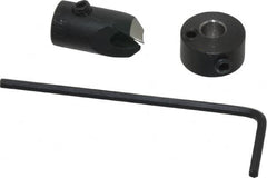 Vernon - 5/16" Cutter Diam, #20 Drill Combatibility, 1/4" Collar Thickness, Adjustable Depth Drill Countersink - Americas Industrial Supply