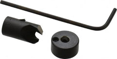 Vernon - 5/16" Cutter Diam, #28 Drill Combatibility, 1/4" Collar Thickness, Adjustable Depth Drill Countersink - Americas Industrial Supply