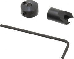 Vernon - 5/16" Cutter Diam, #29 Drill Combatibility, 1/4" Collar Thickness, Adjustable Depth Drill Countersink - Americas Industrial Supply