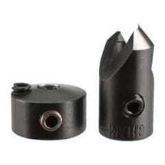 Vernon - 5/16" Cutter Diam, #30 Drill Combatibility, 1/4" Collar Thickness, Adjustable Depth Drill Countersink - Americas Industrial Supply