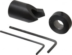 Vernon - 5/8" Cutter Diam, Letter R Drill Compatibility, 5/16" Collar Thickness, Adjustable Depth Drill Countersink - Americas Industrial Supply