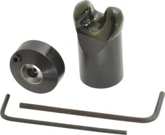 Vernon - 5/8" Cutter Diam, 5/16" Drill Compatibility, 5/16" Collar Thickness, Adjustable Depth Drill Countersink - Americas Industrial Supply