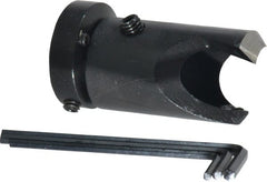 Vernon - 13/16" Cutter Diam, 37/64" Drill Compatibility, 5/16" Collar Thickness, Adjustable Depth Drill Countersink - Americas Industrial Supply