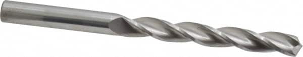 Made in USA - 1/4" 130° Solid Carbide Jobber Drill - Americas Industrial Supply