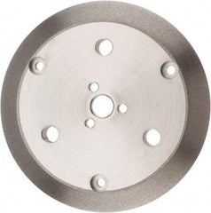 Made in USA - 6" Diam, 5/8" Hole Size, 1/16" Overall Thickness, Tool & Cutter Grinding Wheel - Medium Grade, CBN, 6,000 RPM - Americas Industrial Supply