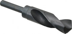 Interstate - 1-3/32" Drill, 118° Point, High Speed Steel Silver Deming & Reduced Shank Drill Bit - Americas Industrial Supply