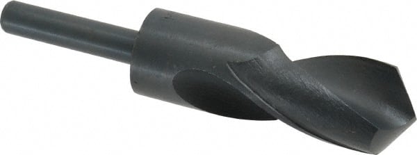 Interstate - 1-9/32" Drill, 118° Point, High Speed Steel Silver Deming & Reduced Shank Drill Bit - Americas Industrial Supply