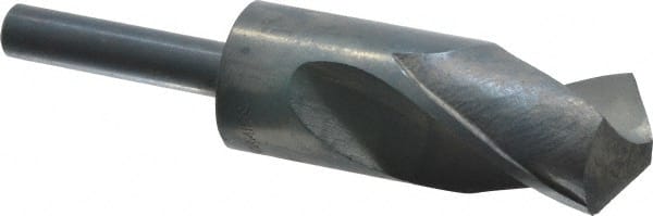 Interstate - 1-21/64" Drill, 118° Point, High Speed Steel Silver Deming & Reduced Shank Drill Bit - Americas Industrial Supply