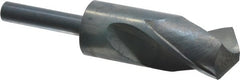 Interstate - 1-21/64" Drill, 118° Point, High Speed Steel Silver Deming & Reduced Shank Drill Bit - Americas Industrial Supply