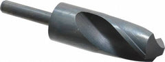Interstate - 1-7/16" Drill, 118° Point, High Speed Steel Silver Deming & Reduced Shank Drill Bit - Americas Industrial Supply