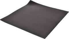 Made in USA - 12" Long, 12" Wide, 1/8" Thick, Neoprene Rubber Foam Sheet - 35 to 45 Durometer, Black, -40 to 220°F, 1,500 psi Tensile Strength, Stock Length - Americas Industrial Supply