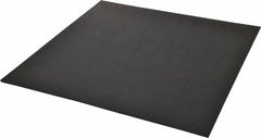 Made in USA - 12" Long, 12" Wide, 1/8" Thick, Neoprene Rubber Foam Sheet - 45 to 55 Durometer, Black, -40 to 220°F, 1,500 psi Tensile Strength, Stock Length - Americas Industrial Supply