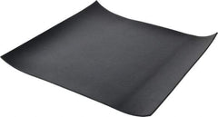 Made in USA - 12" Long, 12" Wide, 0.093" Thick, Buna-N Rubber Foam Sheet - 50 to 60 Durometer, Black, -40 to 212°F, 1,500 psi Tensile Strength, Stock Length - Americas Industrial Supply