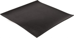 Made in USA - 12" Long, 12" Wide, 1/4" Thick, Buna-N Rubber Foam Sheet - 35 to 45 Durometer, Black, -40 to 212°F, 1,500 psi Tensile Strength, Stock Length - Americas Industrial Supply