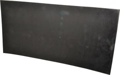 Made in USA - 24" Long, 12" Wide, 3/8" Thick, Buna-N Rubber Foam Sheet - 65 to 75 Durometer, Black, -40 to 212°F, 1,500 psi Tensile Strength, Stock Length - Americas Industrial Supply