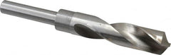 Interstate - 13/16" Drill, 118° Point, Cobalt Silver Deming & Reduced Shank Drill Bit - Americas Industrial Supply