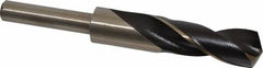 Interstate - 55/64" Drill, 118° Point, Cobalt Silver Deming & Reduced Shank Drill Bit - Americas Industrial Supply