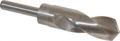 Interstate - 1-1/8" Drill, 118° Point, Cobalt Silver Deming & Reduced Shank Drill Bit - Americas Industrial Supply