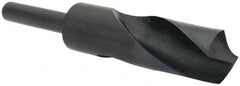 Interstate - 28.52mm Drill, 118° Point, High Speed Steel Silver Deming & Reduced Shank Drill Bit - Americas Industrial Supply