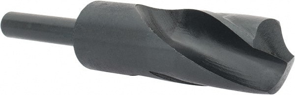 Interstate - 31.25mm Drill, 118° Point, High Speed Steel Silver Deming & Reduced Shank Drill Bit - Americas Industrial Supply