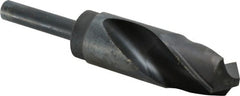 Interstate - 32.5mm Drill, 118° Point, High Speed Steel Silver Deming & Reduced Shank Drill Bit - Americas Industrial Supply
