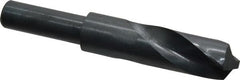 Interstate - 1-1/32" Drill, 118° Point, High Speed Steel Silver Deming & Reduced Shank Drill Bit - Americas Industrial Supply