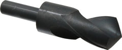 Interstate - 1-19/32" 118° Spiral Flute High Speed Steel Taper Length Drill Bit - Americas Industrial Supply
